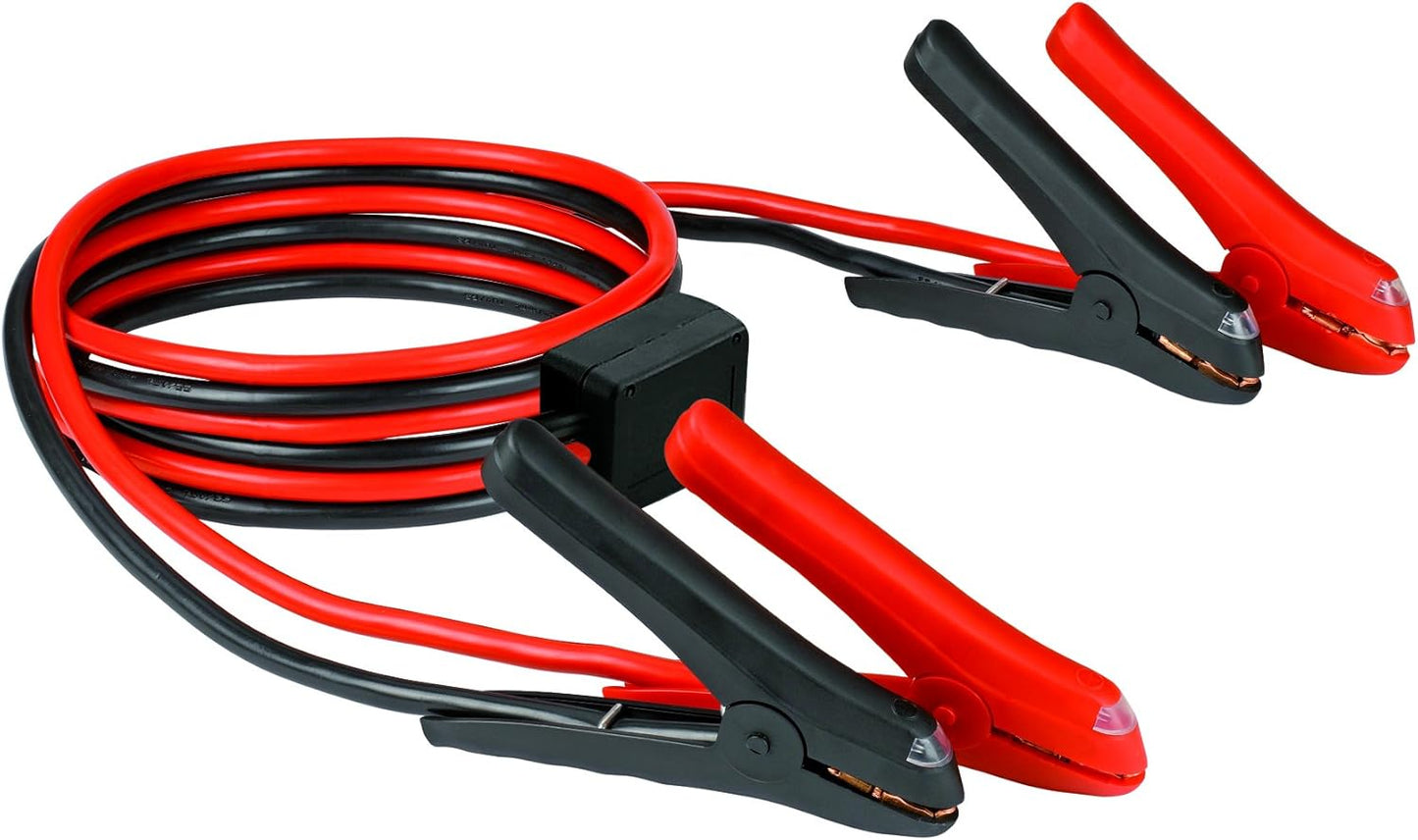Einhell Starthilfekabel BT-BO 16/1 a Für Benzinmotoren (4 Vollisolierte Polzangen, Mit Praktischer Tragetasche)